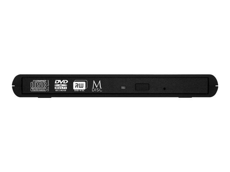 Verbatim slimline / disk drive / dvd&plusmn;rw (&plusmn;r dl) / USB 2.0 / external, , medium-null