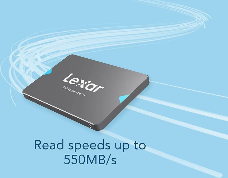Lexar nq100 1TB 2.5 inch sata III internal SSD up to 550mb/s read solid state drive for laptop and desktop lnq100x001t-rnnng-null