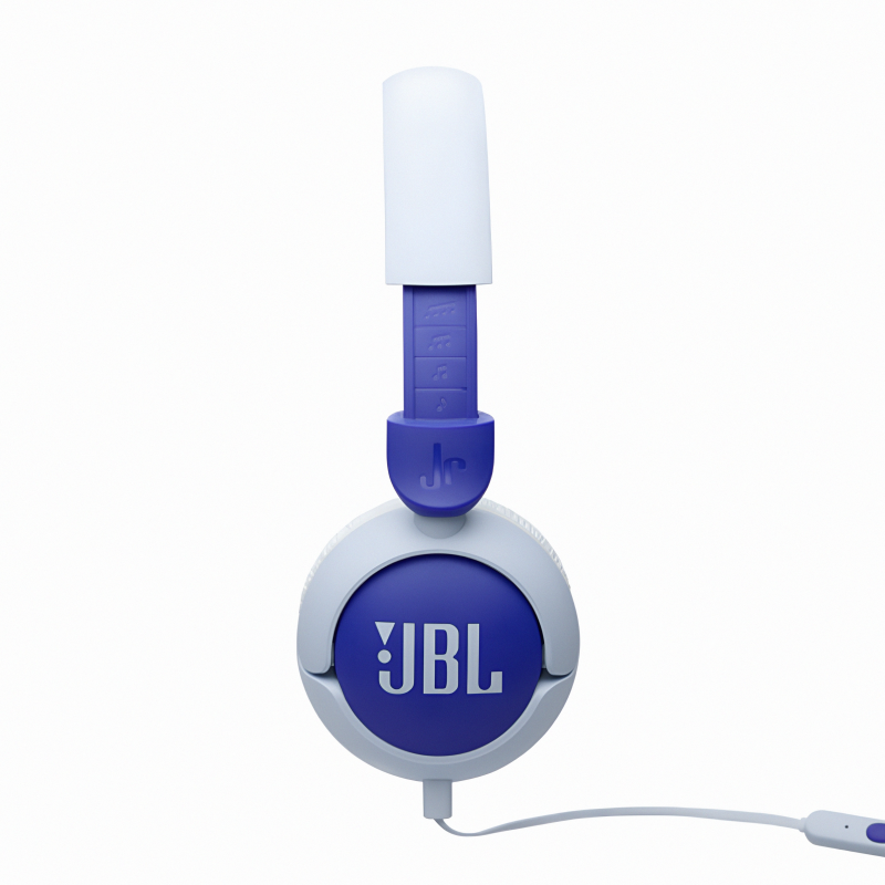 Jbl junior 320 on-ear kids headphones safe sound - blue-null