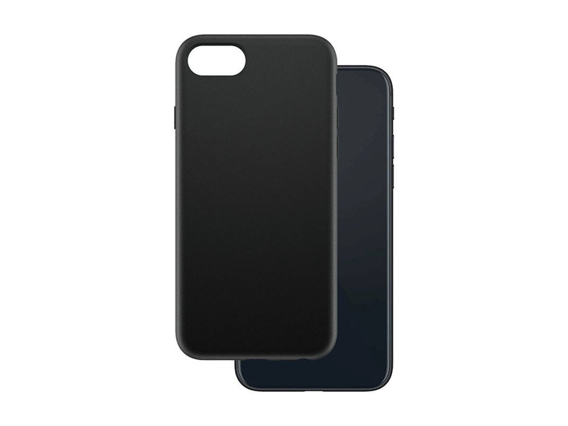 Safe. By panzerglass / back cover for mobile phone / thermoplastic polyurethane (tpu), silicone coating / black / for apple iPhone 8 - 7- 6s - 6 - se (2020-2022), , medium-null