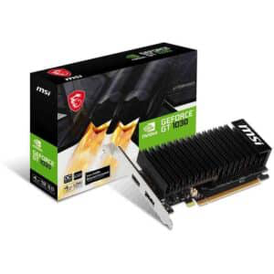Gt 1030 4ghd4, 2GB oc lp passive geforce graphics card msi
