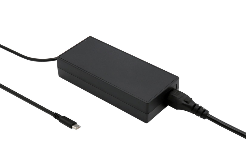 Origin storage 100w USB-c ac adapter 8 output voltages universal power delivery for USB-c laptops eu black-null