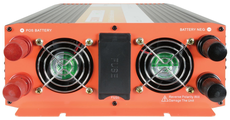 Product image: Mercury inverter pure sine wave 12vdc 600w USB 652.102uk, , medium-null