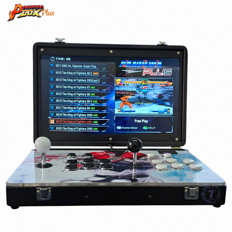 Product image: Pandora box plus rechargeable & foldable 17'' screen lcd 26,800 arcade games, , medium-null