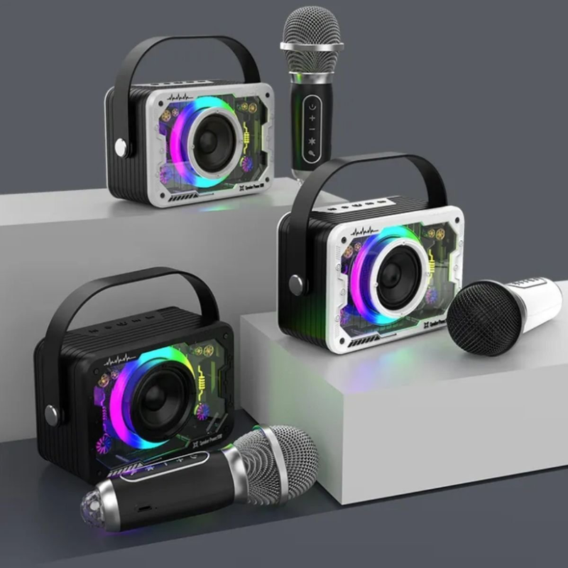 Green lyca &alpha;&sigma;ύ&rho;&mu;&alpha;&tau;&omicron; &eta;&chi;&epsilon;ί&omicron; karaoke &mu;&epsilon; rgb &phi;&omega;&tau;&iota;&sigma;&mu;ό, tws, 1 &mu;&iota;&kappa;&rho;ό&phi;&omega;&nu;&omicron; & 1200mAh &mu;&pi;&alpha;&tau;&alpha;&rho;ί&alpha;&nbsp;, , medium-null