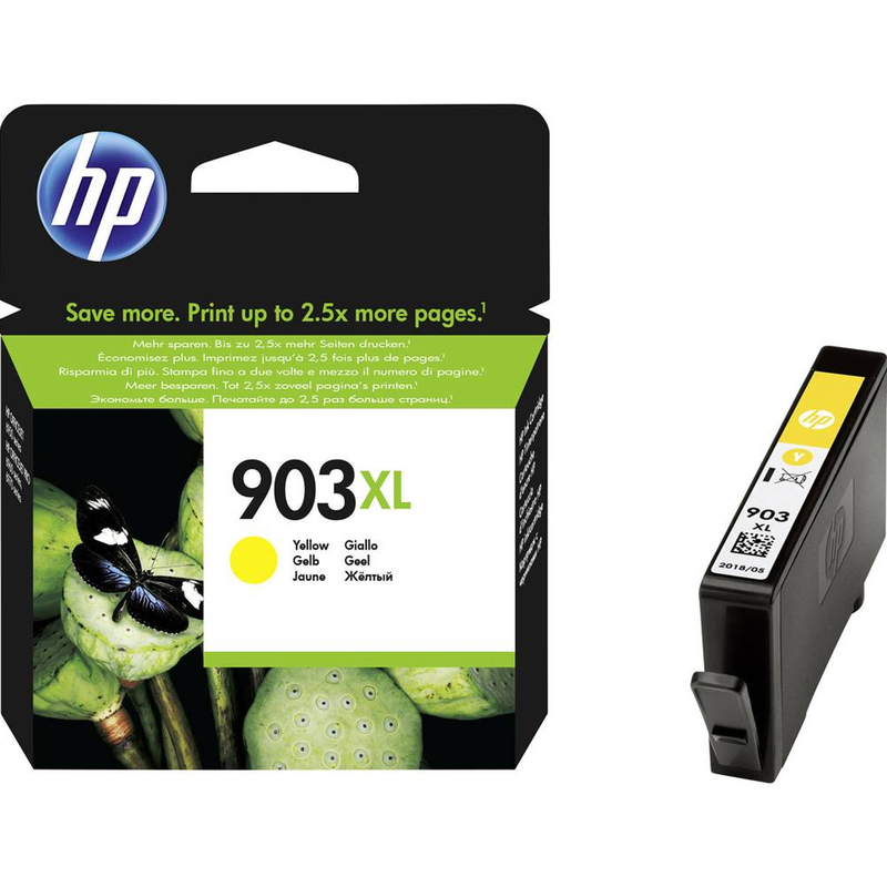Hp original 903xl ink cartridge yellow, , medium-null