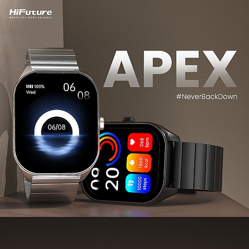 Hifuture apex smartwatch black, , medium-null