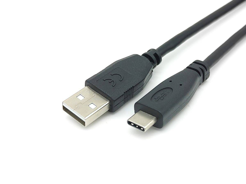 Equip USB 2.0 cable | USB-c to USB-a | 0.5m | black-null
