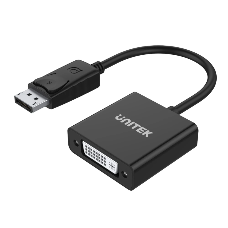 Unitek y-5118aa dvi-female to displayport adaptor black, , medium-null