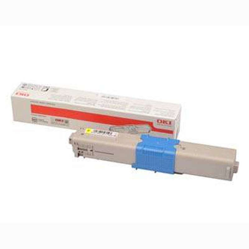 Oki 46508709 yellow original toner cartridge 3000 pages for mc363dn c332dn-null