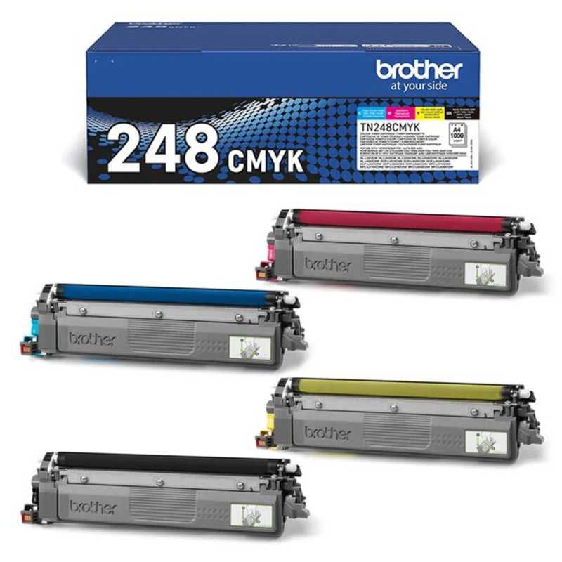 Brother tn248val multipack for hll3220/3240/dcp-l3520/3560/mfc-l3740/3760 (1000 pages each), , medium-null