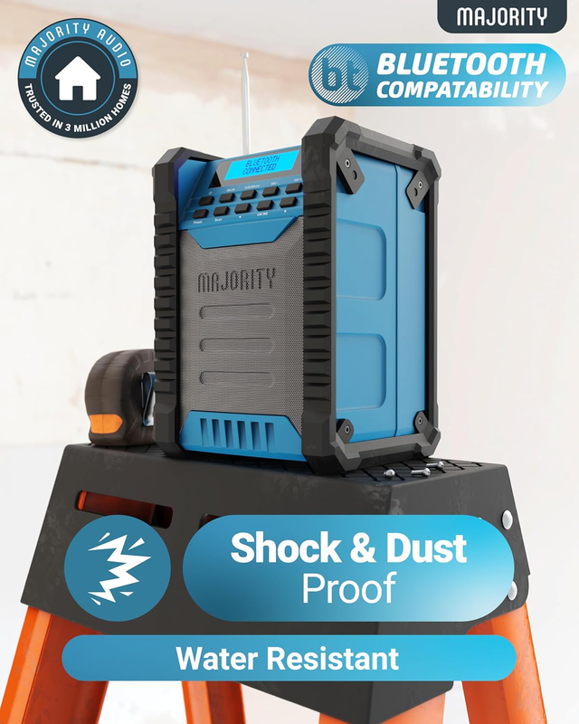 Majority landbeach portable bluetooth speaker up to 20 hours, , medium-null