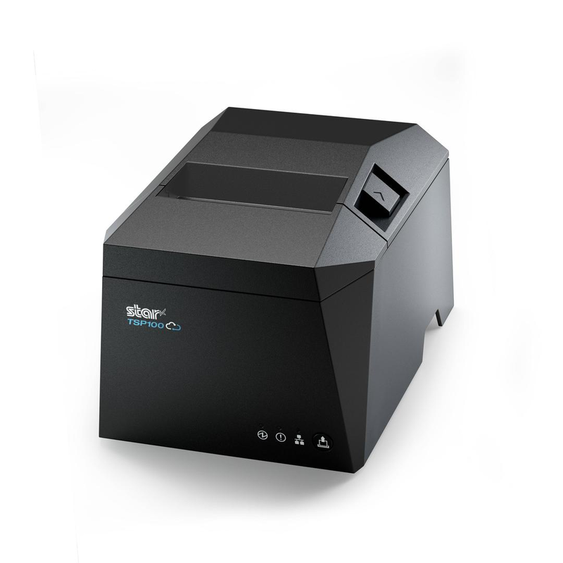 Star micronics tsp143iv ue thermal receipt printer 80mm 203dpi 250mm/sec USB-c USB-a ethernet cloudprnt grey 39473090-null