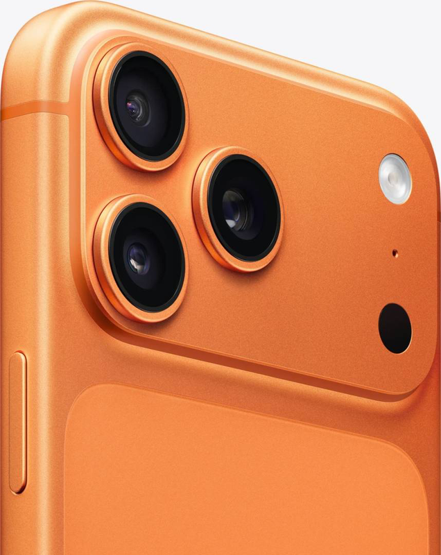 Apple iPhone 17 pro max smartphone 6.9-inch OLED 120hz a19 pro 12GB ram 256GB 5G esim cosmic orange-null