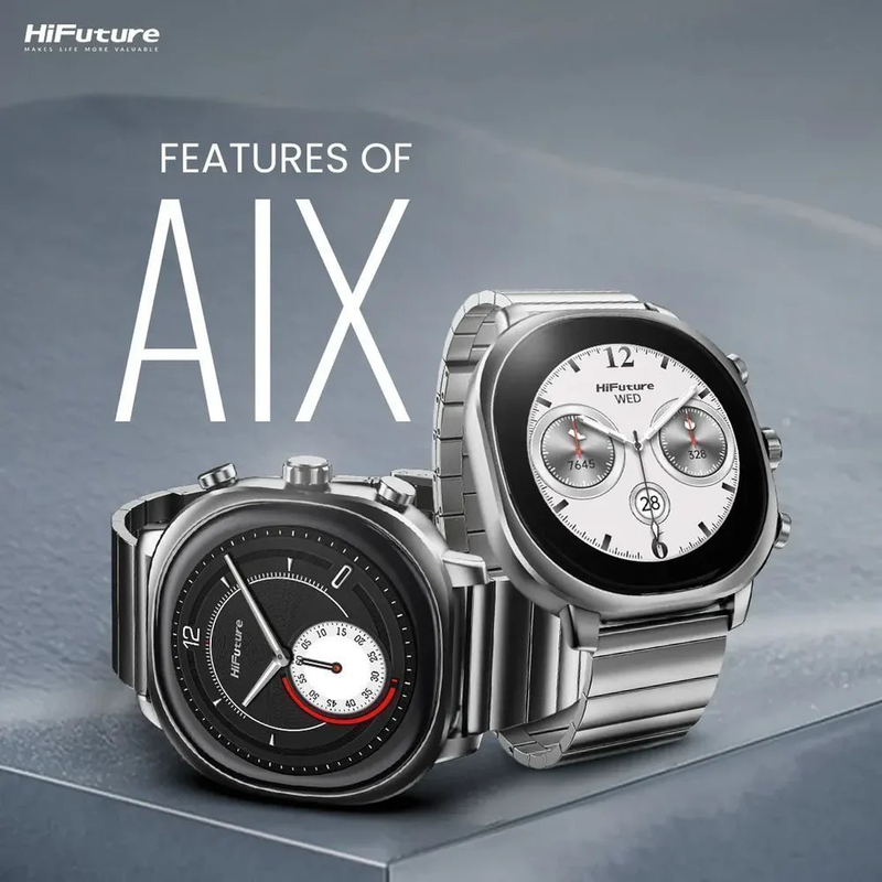 Hifuture aix smartwatch silver, , medium-null