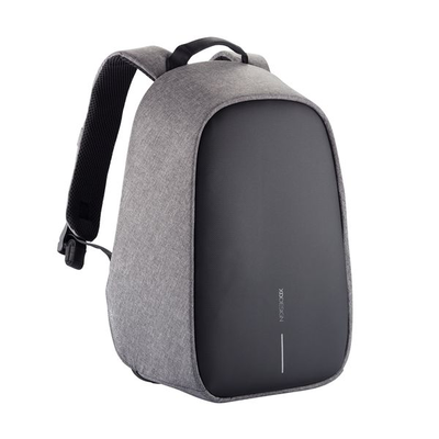Bobby hero anti-theft backpack small grey