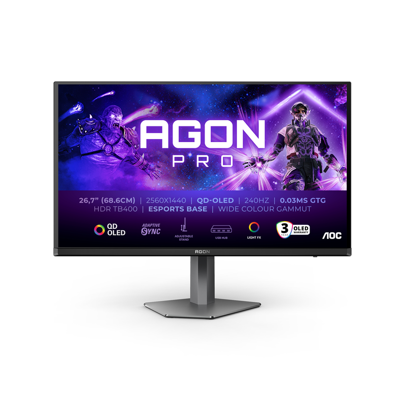 Aoc agon pro 27" &omicron;&theta;ό&nu;&eta; OLED 240hz g-sync 2560x1440-null