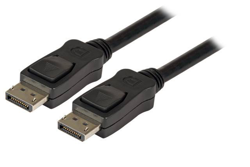 Efb-elektronik displayport cable displayport (m) to displayport (m) / displayport 1.4 / 2 m / 8k60hz (7680 x 4320) support / black-null