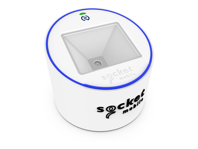 Socket mobile socketscan s370 | universal nfc + qr code mobile wallet reader | bluetooth 5.0 le | white, , medium