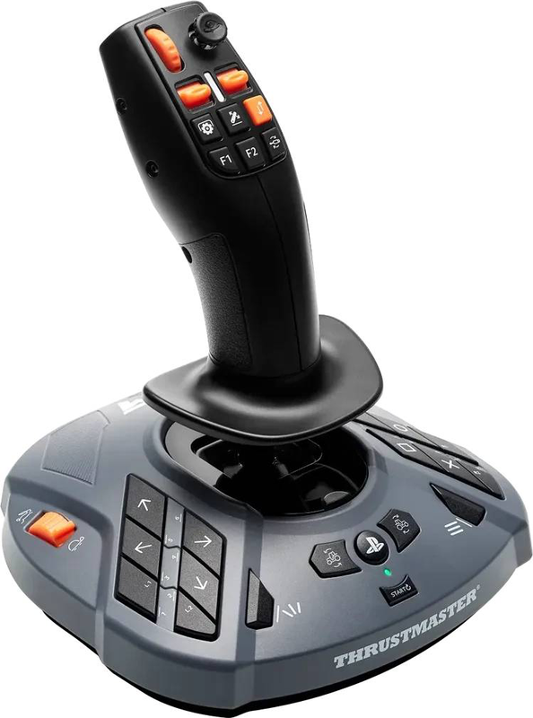 Thrustmaster simtask farmstick joystick 33-button h.e.a.r.t. Farming sim controller for PS5 and pc black-null