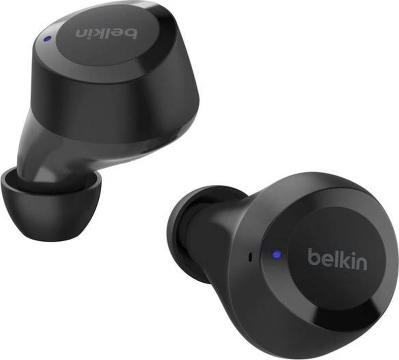 Belkin soundform bolt auc009 true wireless earbuds in-ear bluetooth 5.2 ipx4 28h battery USB-c black-null