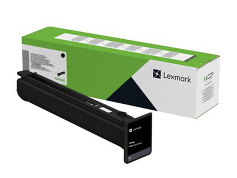 Lexmark / black / original / box / toner cartridge lccp, lrp / for lexmark cx833se, , medium-null