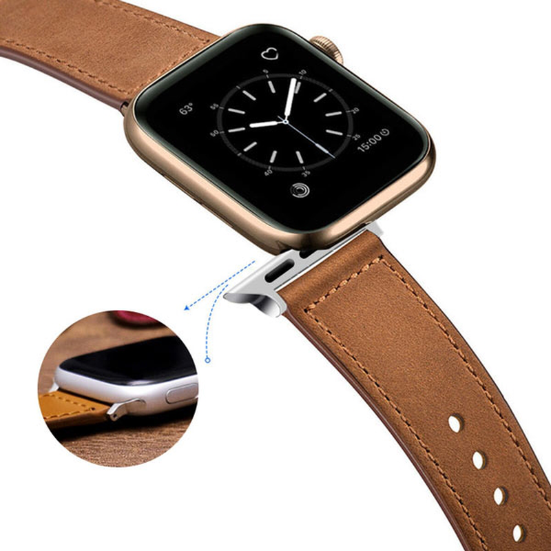 &Lambda;&omicron;&upsilon;&rho;ά&kappa;&iota;&alpha; &gamma;&iota;&alpha; apple watch &ndash; leather-null