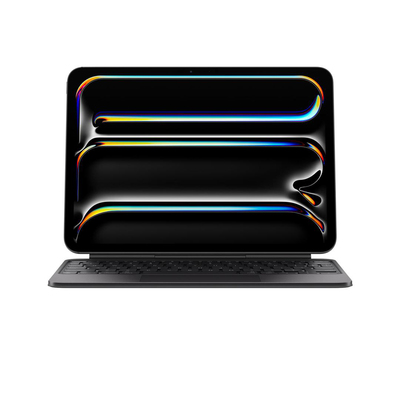 Apple magic keyboard - keyboard and folio case - with trackpad - backlit - apple smart connector - qwertz - german - black - for apple 11-inch ipad pro (m4), , medium-null
