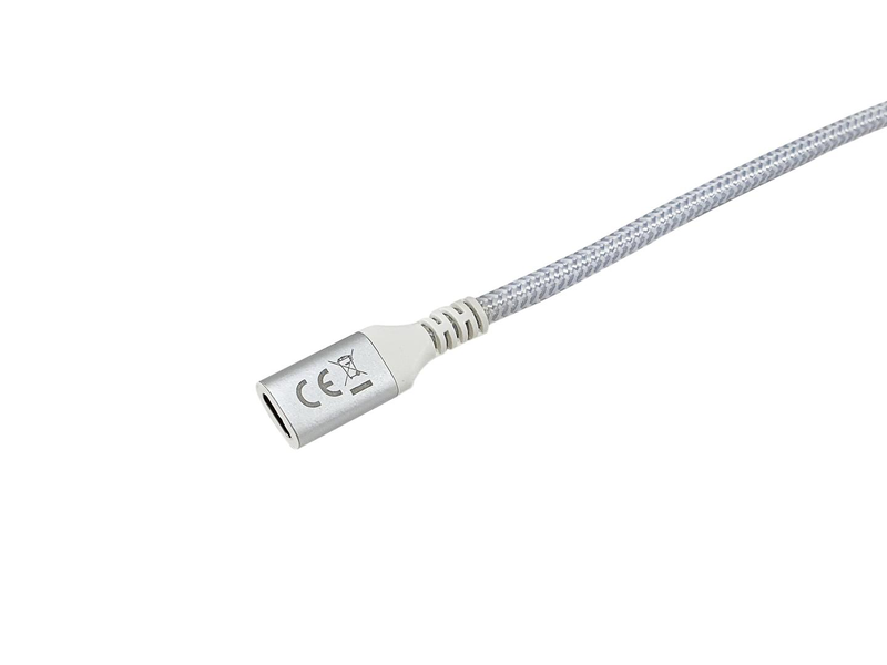 Equip USB 3.2 Gen 2 USB-c to USB-c extension cable, 1.0m, m/f, 4k/60hz, 10GBps, white, , medium-null