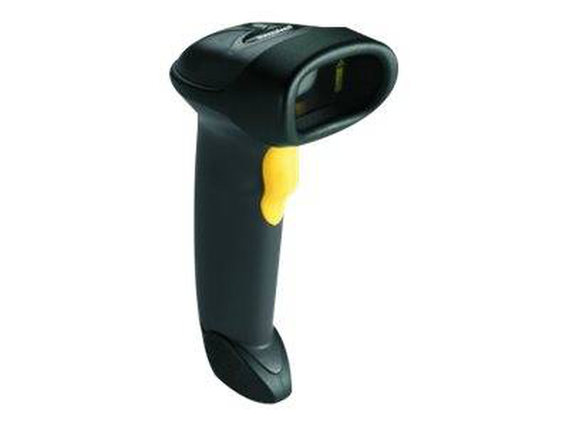 Zebra symbol ls2208 ls2208-sr20007r-ur 1d laser barcode scanner USB kit with cable and stand black-null