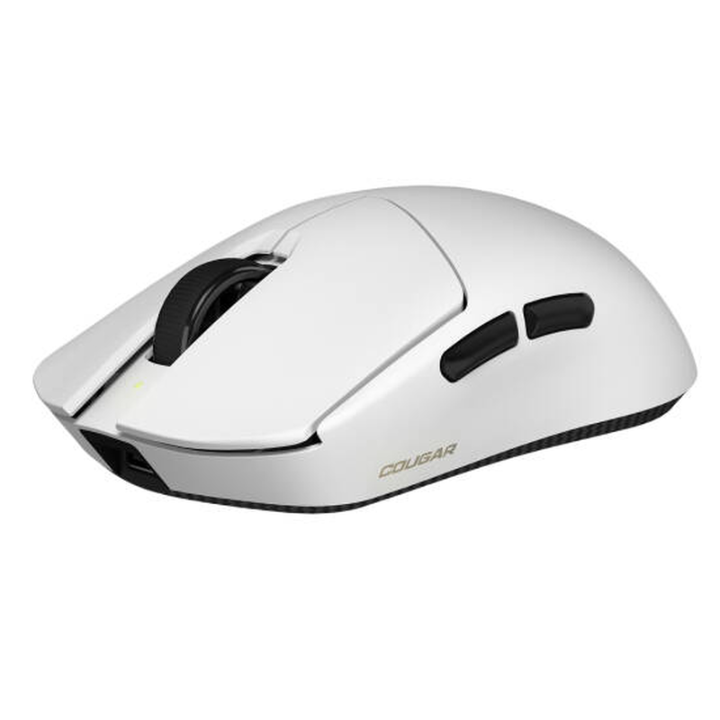Cougar gaming mouse, revenger pro 4k, wireless, white, ambidextrous, optical, rf wireless + USB Type-C, 26000 dpi, 1 ms, white, , medium-null
