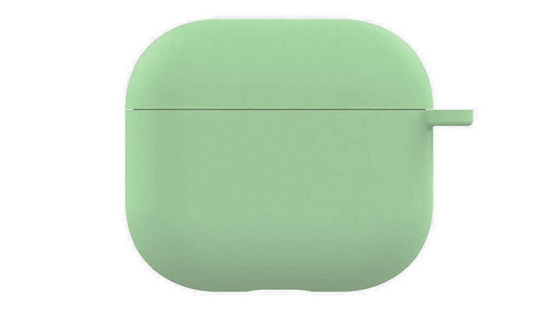 Light green AirPods 4 silicone case, , medium-null