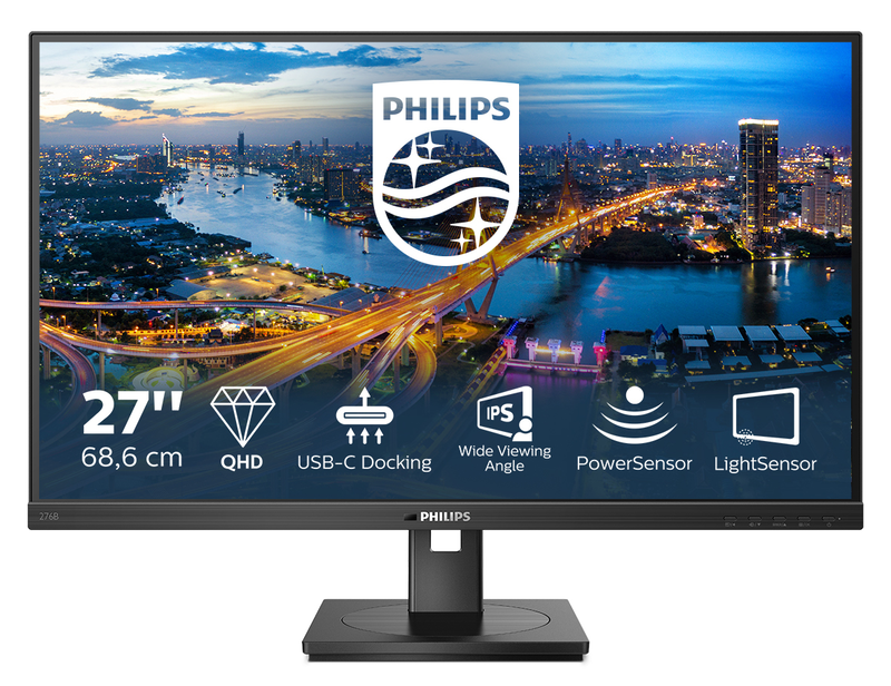 Philips 276b1 27" monitor ips 75hz 2560x1440-null
