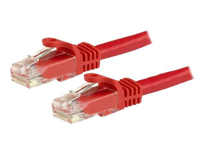 Startech.com 7.5 m cat6 cable / red patch cord / snagless / etl verified / patch cable / rj-45 (m) to rj-45 (m) / 7.5 m / utp / cat 6 / snagless / red-null