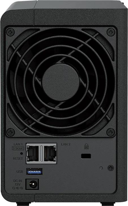 Synology diskstation ds225+ 2-bay diskless nas intel celeron j4125 quad-core 2GB ddr4 2.5GBe black-null