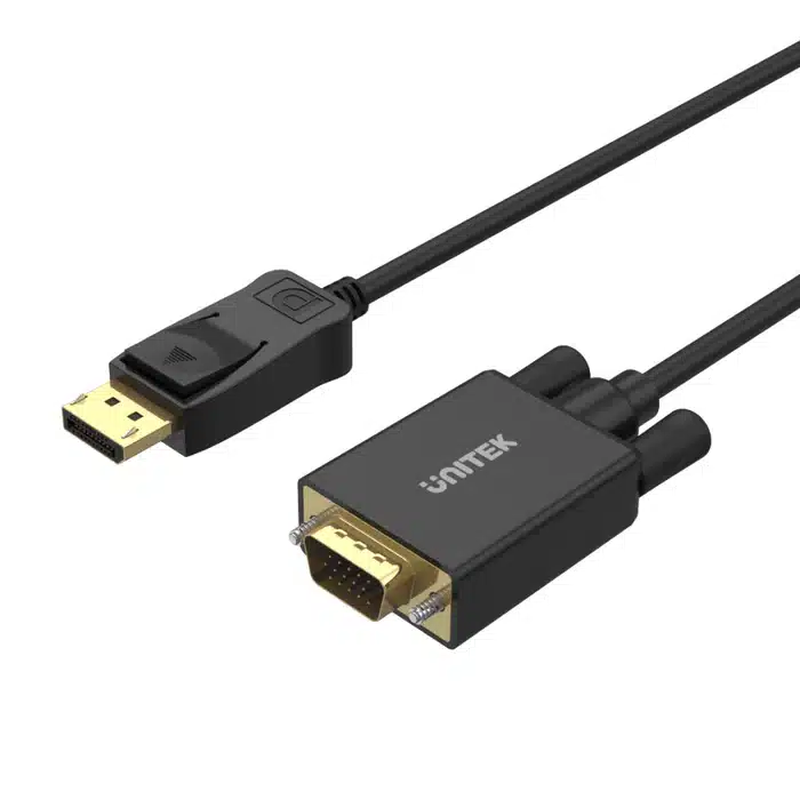 Unitek y-5118f displayport to vga  cable, , medium-null