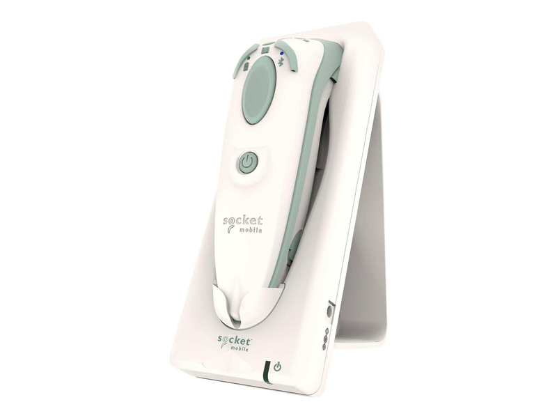 Socket mobile durascan d745 | healthcare 1d/2d bluetooth scanner | medical grade | ip54 | charging cradle | white, , medium-null