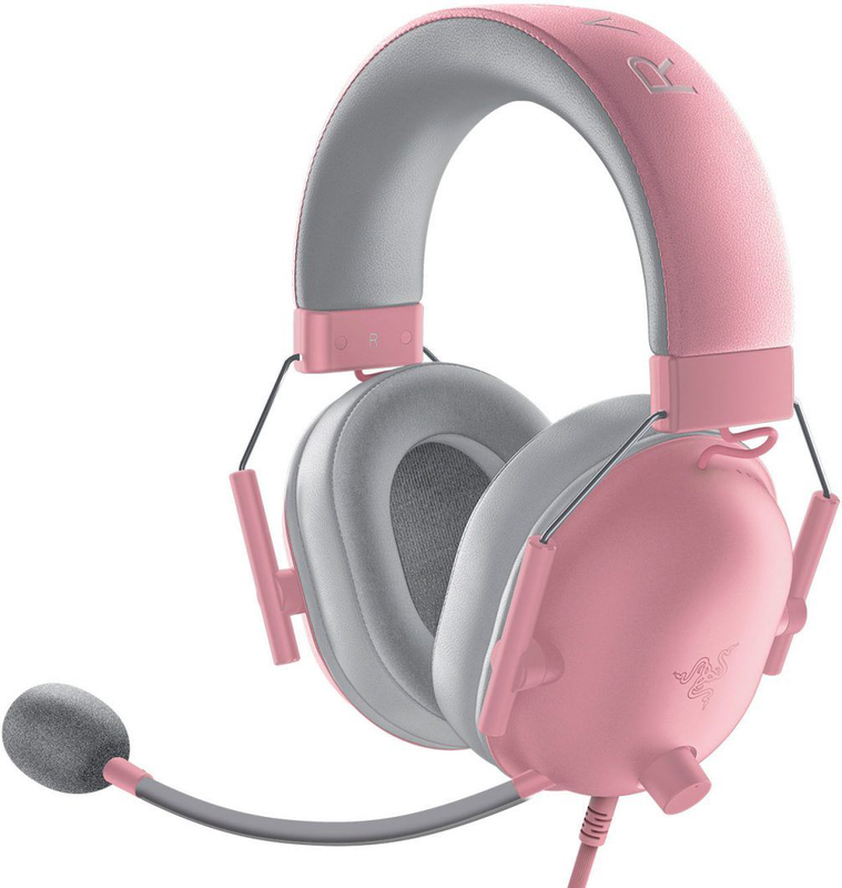 Razer blackshark v2 x gaming headset 7.1 for pc/xbox/ps4/PS5 pink-null