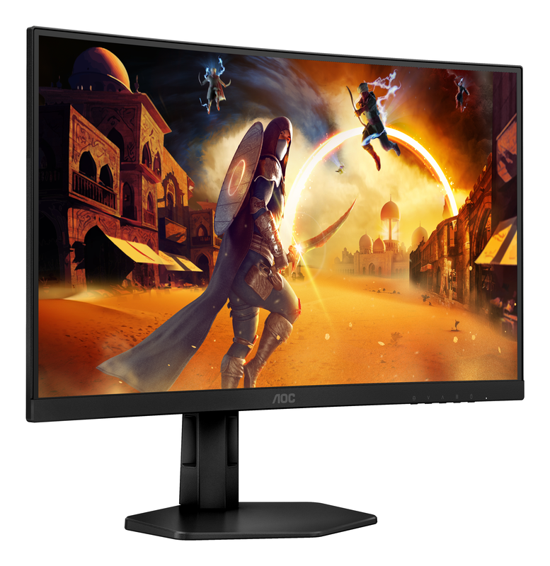 Aoc cq27g4x 27" gaming monitor curved qhd 0.5ms 180hz-null
