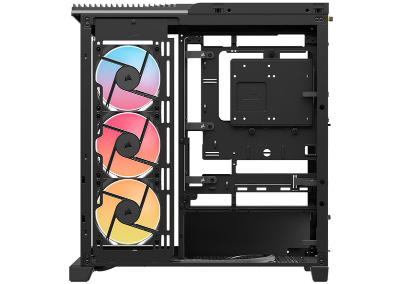 Corsair 4500x frame rs-r argb windowed mid-tower case tempered glass - black (cc-9011314-ww)-null