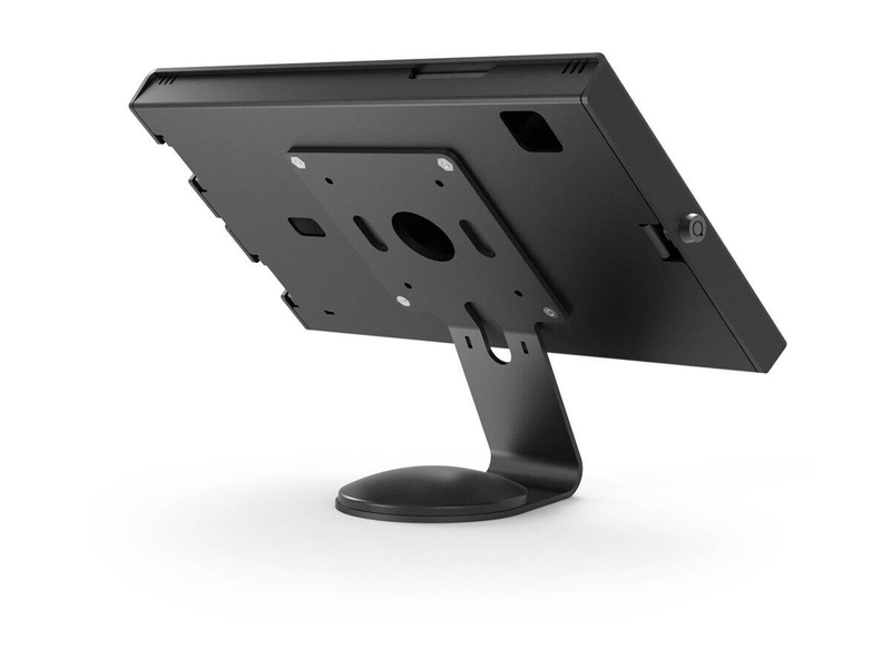 Compulocks galaxy tab a9+ apex enclosure core stand, powder coated, black, 14 cm x 6 cm x 10 cm, , medium-null