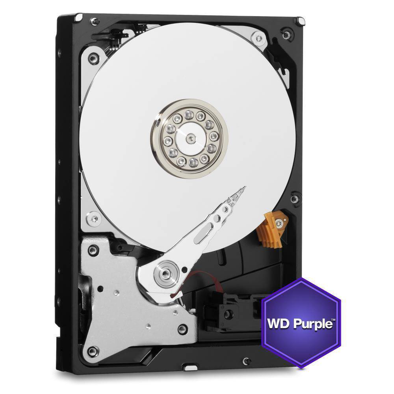 Wd purple surveillance HDD 4TB  sata, , medium-null