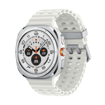 Galaxy Watch ultra 2025 lte titanium white, White, medium