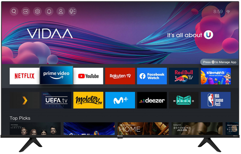 Hisense 65a6bg 65" 4k dled TV image number null