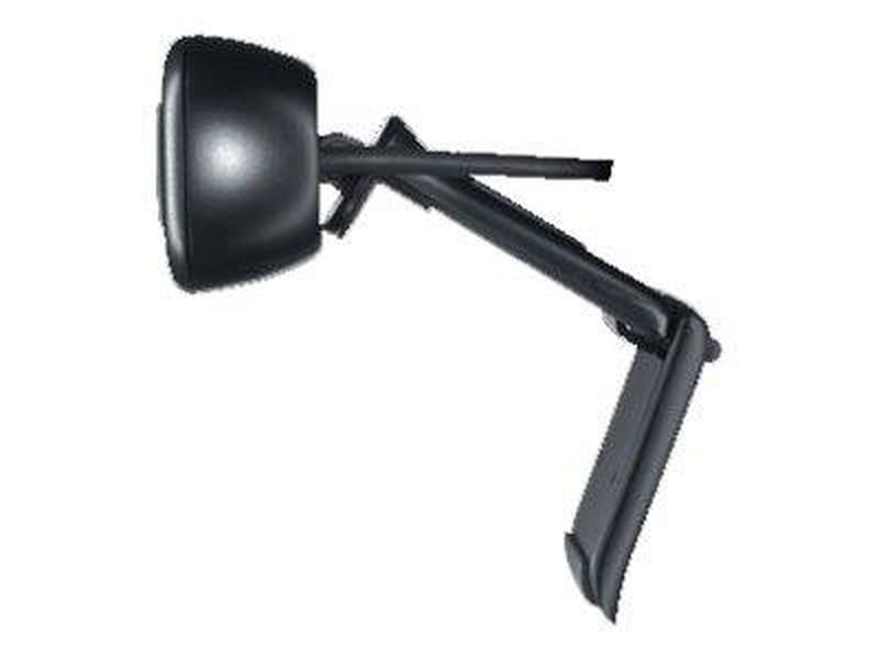 Logitech c310 HD webcam 720p 30fps built-in mic USB clip-mount black-null