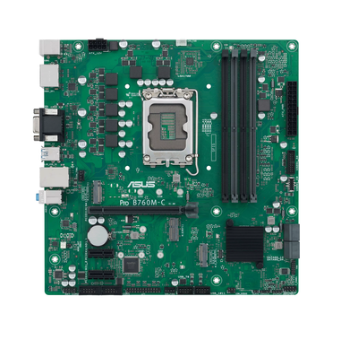 Asus motherboard lga1700 matx ddr5 pro b760m-c-csm, , medium