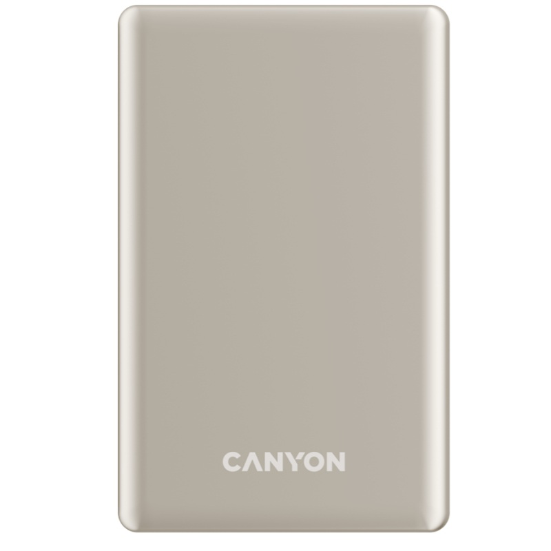 Product image: Canyon power bank 10000mAh 20w - beige, , medium-null
