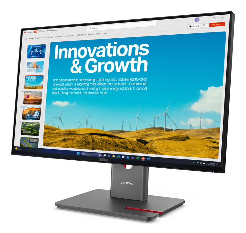 Lenovo thinkvision p24qd-40 23.8" &omicron;&theta;ό&nu;&eta; ips 120hz hdr10 2560x1440-null