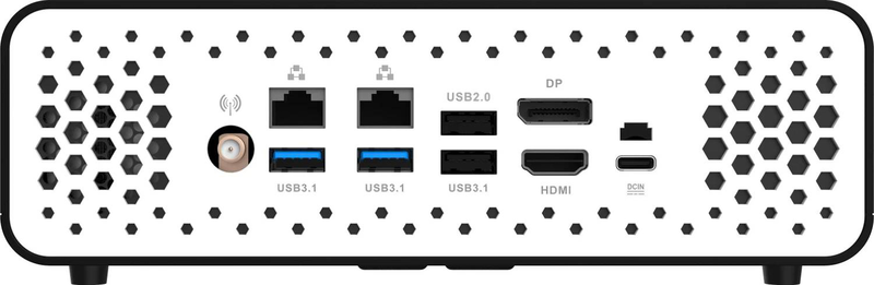 Zotac zbox ci669 nano fanless barebone mini pc Intel Core i7-1355u iris xe ddr5 Wi-Fi 6 no ram no SSD no os black-null