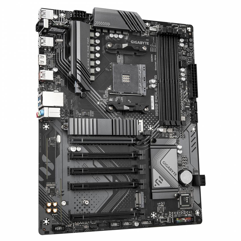 Gigabyte b550 eagle Wi-Fi 6 atx motherboard socket am4 AMD b550 ddr4 pcie 4.0 dual m.2 Wi-Fi 6GBe USB-c black-null